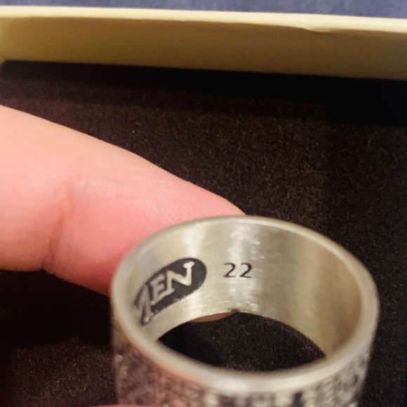 Male “The Lord’s Prayer” AMEN ring - Picture 3 of 3